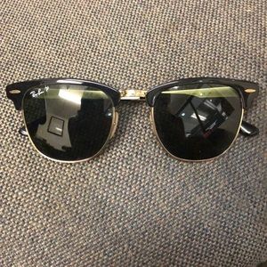Club Master Ray ban polarized sunglasses